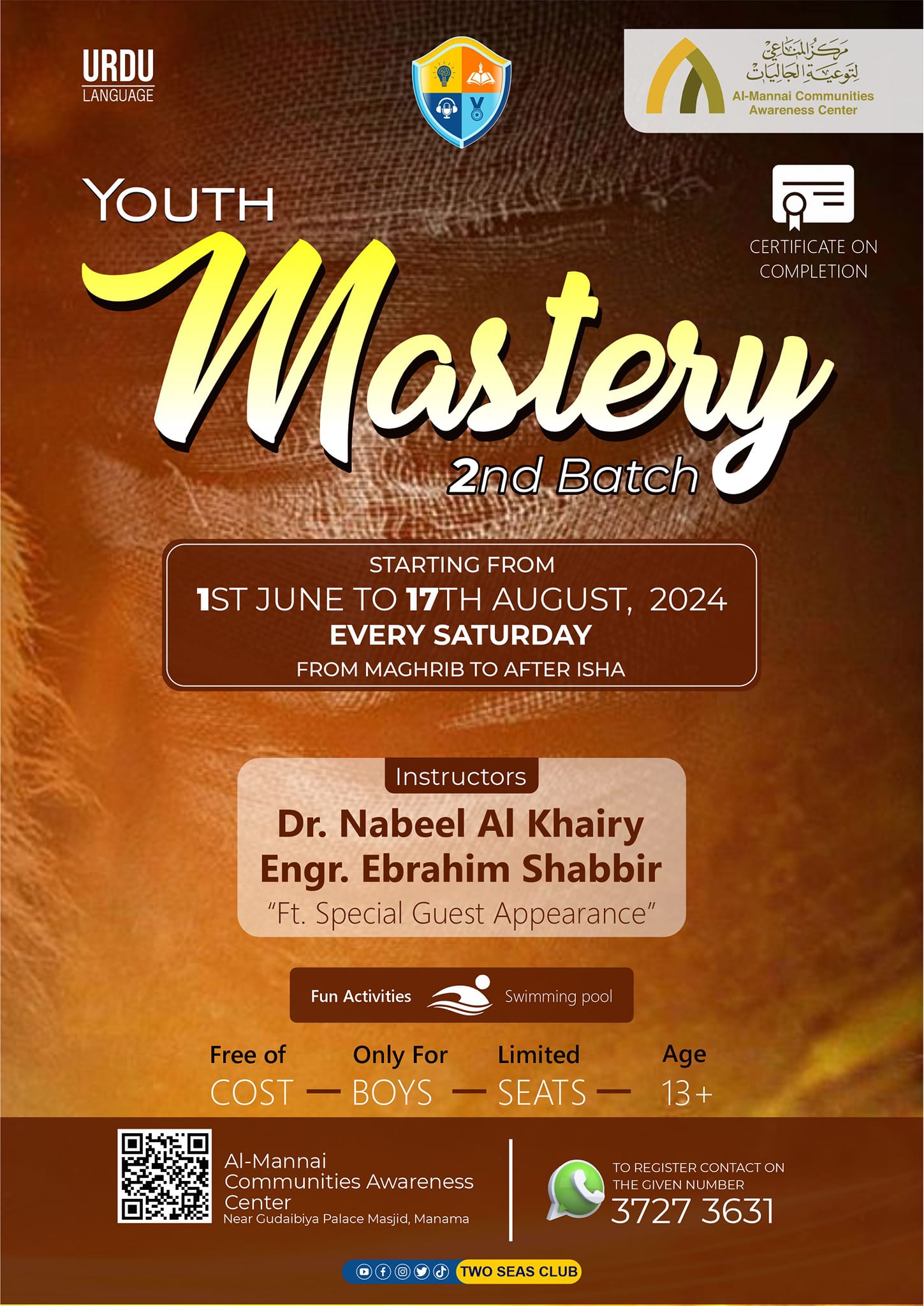 YOUTH MASTERY COURSE 